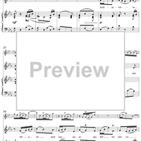 "Hochgelobter Gottessohn", Aria, No. 2 from Cantata No. 6: "Bleib' bei uns, denn es will Abend werden" - Piano Score