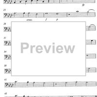 Fuga a 4 voci - Trombone 3