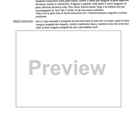 Il gioco dell'opera - Percussion