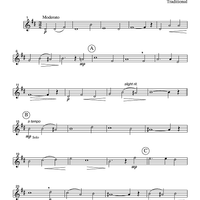 Coventry Carol - Part 2 Clarinet in Bb