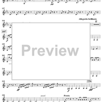 Light Cavalry Overture - Bass Clarinet