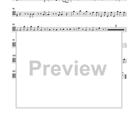 Brandenburg Concerto No. 6 - for Cello Sextet - Cello 3