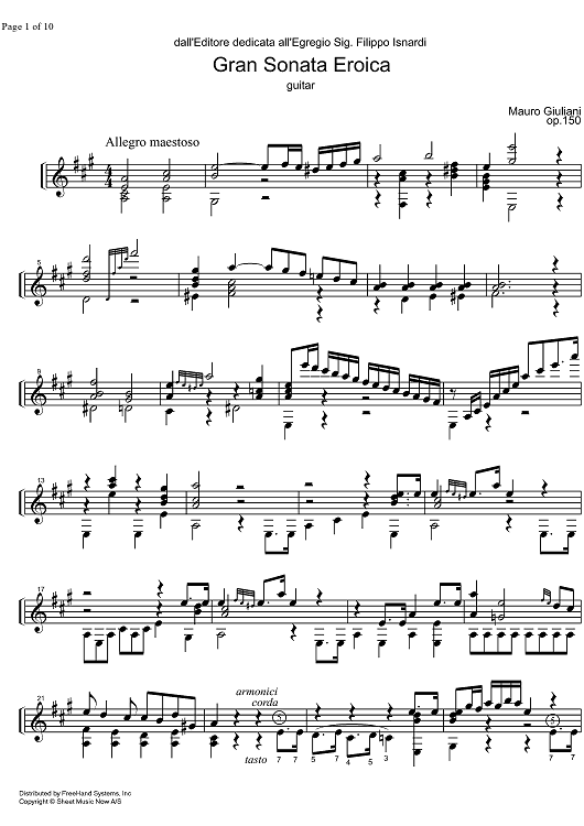 Gran Sonata Eroica Op.150