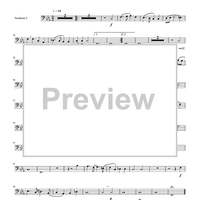 Two Madrigals, Vol. 9 - from Morley's "First Book of Madrigals to 4 Voices" (1594) - Trombone 2