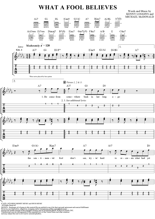 What A Fool Believes