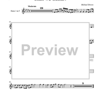 Shall We Gather? - Horn 1 in F