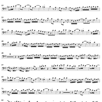 Trio Sonata in G Major Op. 37 No. 1 - Bassoon/Viola da Gamba/Cello