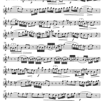 Prelude and Fugue No. 4 KV404A - Clarinet 1