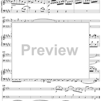 Piano Trio No. 4 in E Major K542 - Piano Score