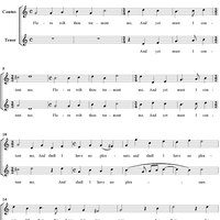 Flora, Wilt Thou Torment Me?