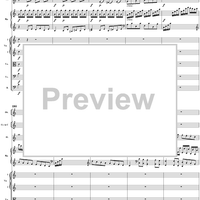 Flute & Harp Concerto in C Major, Movement 1 K297c (K299) - Full Score