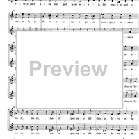 Tre Madrigali - Score