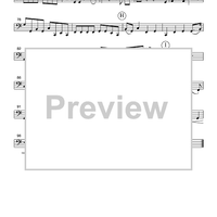 For Unto Us a Child Is Born - from The Messiah - Part 3 Cello or Bassoon