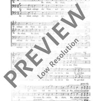 Das Waldkonzert - Choral Score