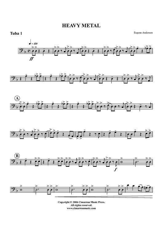 Heavy Metal - Tuba 1