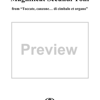 Magnificat Secundi Toni, No. 24 from "Toccate, canzone ... di cimbalo et organo", Vol. II