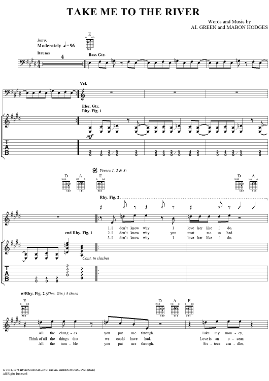 Take Me To the River