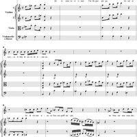 Recitative and Aria: Nel fortunato istante, No. 12 from "Lucio Silla", Act 2 - Full Score