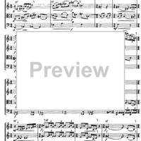 String Quartet No. 3 Op.18 - Score