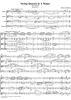 String Quartet No. 3, Movement 1 - Score