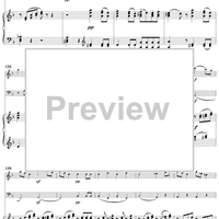 Piano Trio in D minor, Op. 49, Movt. 4 - Score