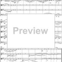 String Quintet No. 1 in A Major, Op. 18 - Score