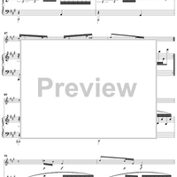 Violin Sonata in A Major, K61 - Piano Score
