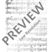 String Quartet No. 3 Eb minor in E flat minor - Full Score