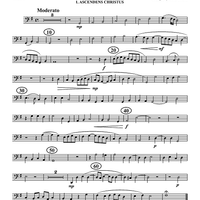 Three Sacred Palestrina Pieces - Tuba 1