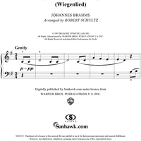 Cradle Song (Wiegenlied)