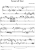 Toccata in D Minor