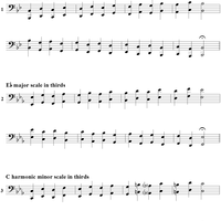 Interval Studies - Bass Clef Instruments