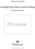 Harpsichord Pieces, Book 4, Suite 21, No.4:  La Harpée  Piece dans le goût de la Harpe