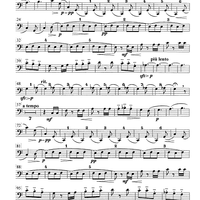 Suita Sursilvana Op.76b - Double Bass