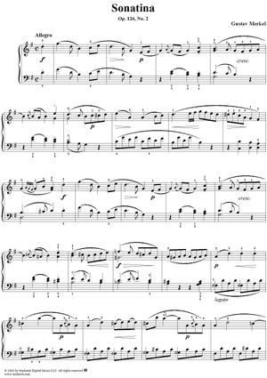 Sonatina, Op 126, No 2