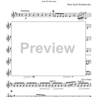 Dance of the Reed Flutes from The Nutcracker - Part 2 Clarinet in Bb