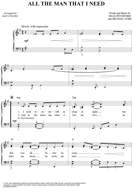 All The Man That I Need