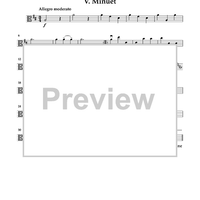 The Royal Fireworks Music - Viola