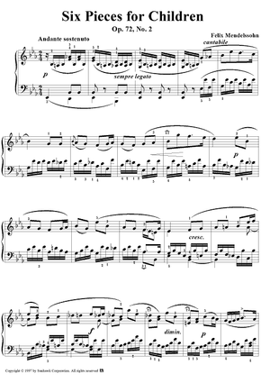 Op. 72, No. 2: Andante sostenuto