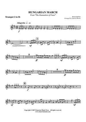 Hungarian March from "The Damnation of Faust" - Trumpet 2 in Bb