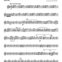 Under the Double Eagle March - Alto Sax