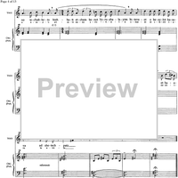 3 Wedding Songs - Score