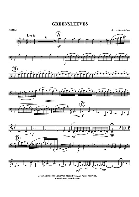 Holiday Treats, Volume 2 - Horn 3