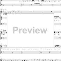 "Ein ergrimmter Löwe brüllet", No. 2 from "Die Schuldigkeit des ersten Gebotes", K35 - Full Score