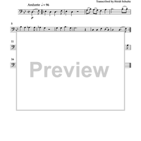 Mendelssohn Songs: Volume 2 for Cello Quartet - Cello 3