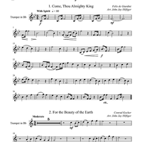 Three Hymns - Trumpet in B-flat