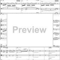 Quintet in C Major, Movement 1 - Score