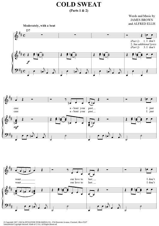 Cold Sweat (Parts 1 & 2)