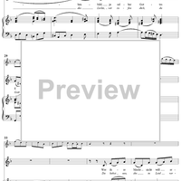 "Die Obrigkeit ist Gottes Gabe", Aria, No. 5 from Cantata No. 119: "Preise, Jerusalem, den Herrn" - Piano Score