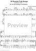 50 Russian Folk-Songs. No. 36. Oh, My Duckling in the Meadow